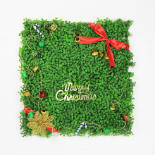 Feliz Navidad 50 * 50CM plantas de navidad artificiales encantadoras para la pared